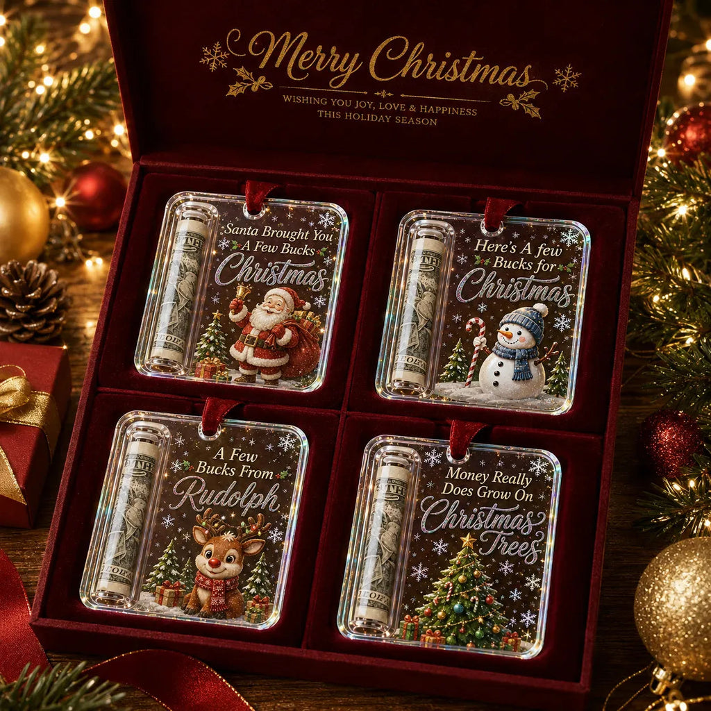 🎄Christmas Cash Gift Ornament- Make Cash Feel Like A Real Christmas Gift💵