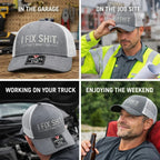 🔥LAST DAY 49% OFF🔥-🛠 I Fix Shit Trucker Hat – Funny Mechanic & Fixer Cap