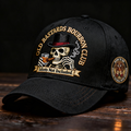“Old Bastards Bourbon Club Hat — For Men Who Don't Give a Damn.”