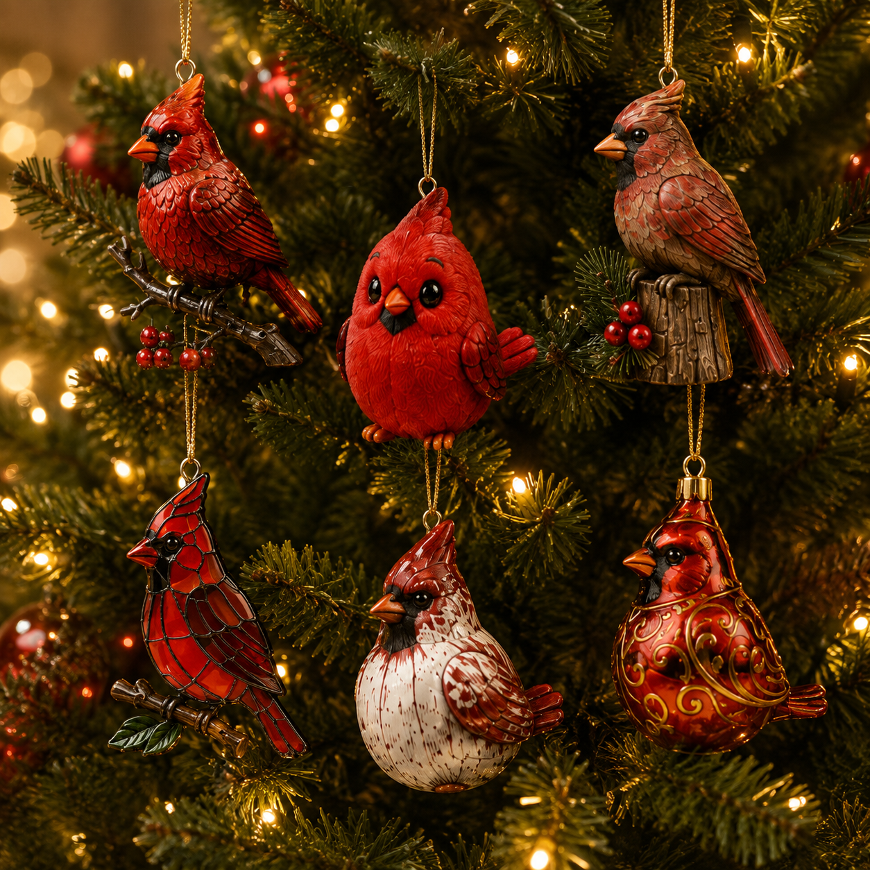 🔥Last Day 49% OFF - 🔥cardinal Christmas 24-Day Countdown Calendar