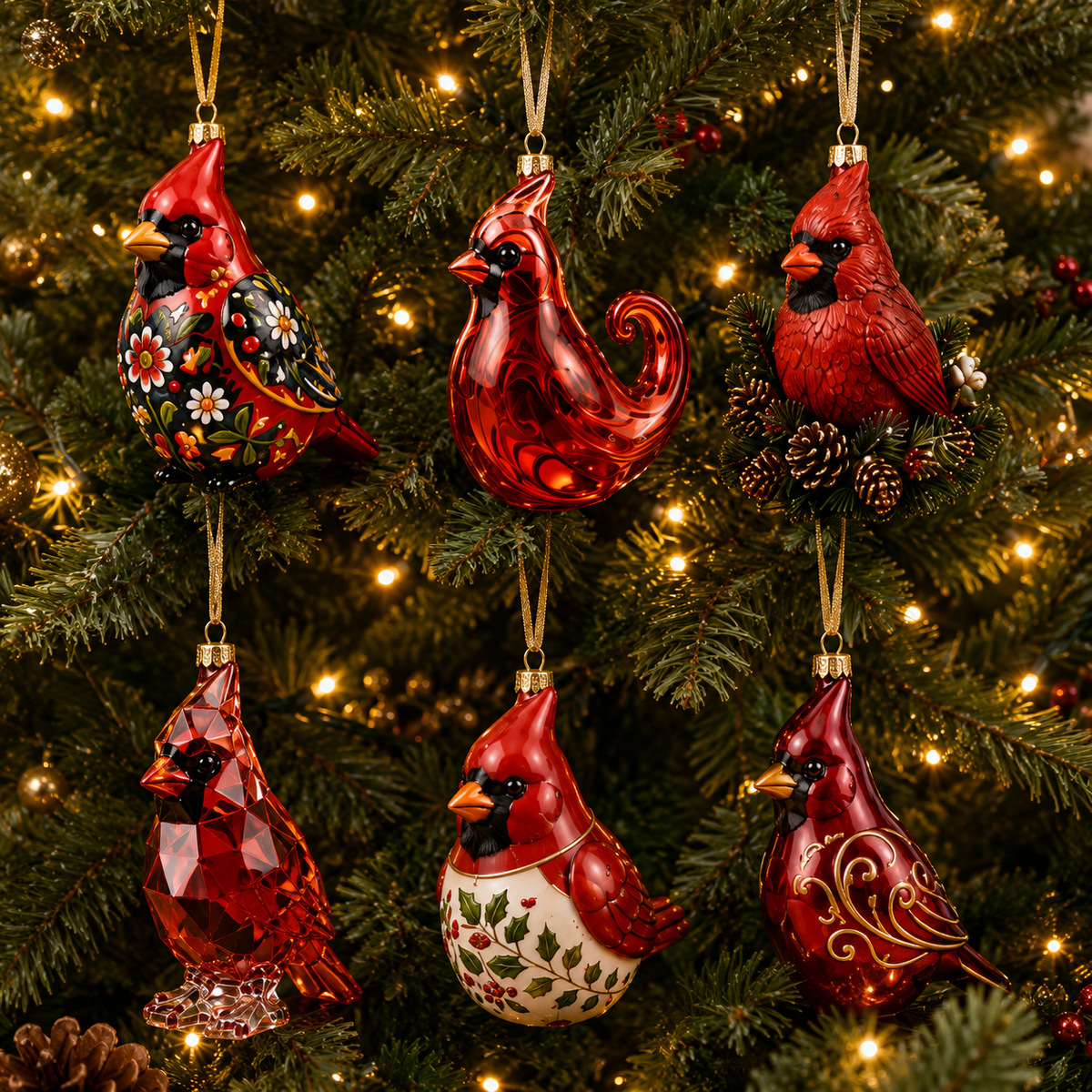 🔥Last Day 49% OFF - 🔥cardinal Christmas 24-Day Countdown Calendar