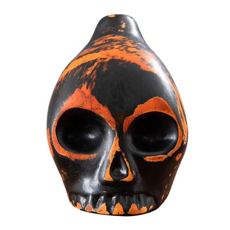 Aztec Death Whistle | Handmade Loud Authentic Clay Screaming Whistle with Bag