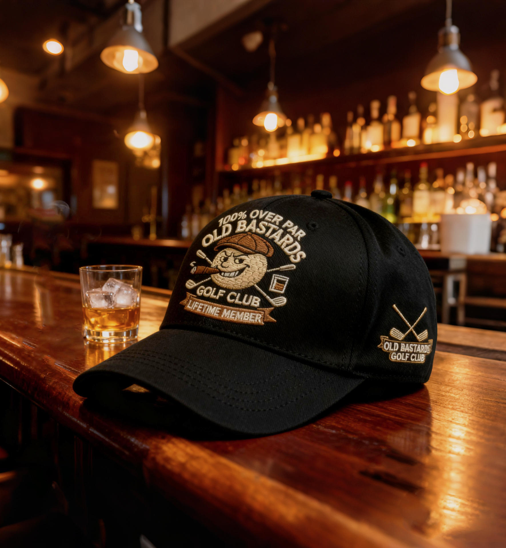 “OLD BASTARDS GOLF CLUB” Baseball cap