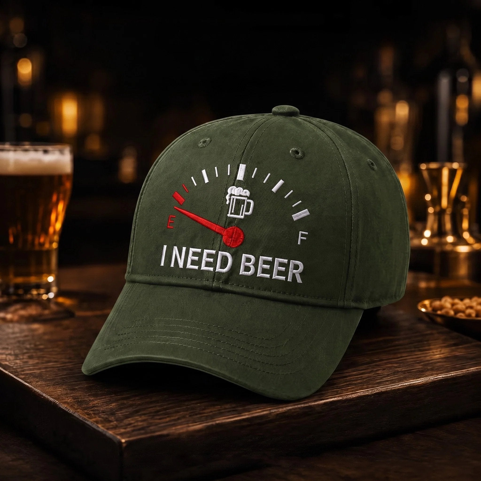 🔥LAST DAY 49% OFF - 🍺 'I NEED BEER' embroidered baseball cap – Unisex memorial cap🧢