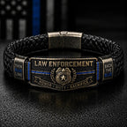 🔥Last Day Promo: 49% Police Tribute Price Drop -Law Enforcement Brotherhood Bracelet - Law Enforcement