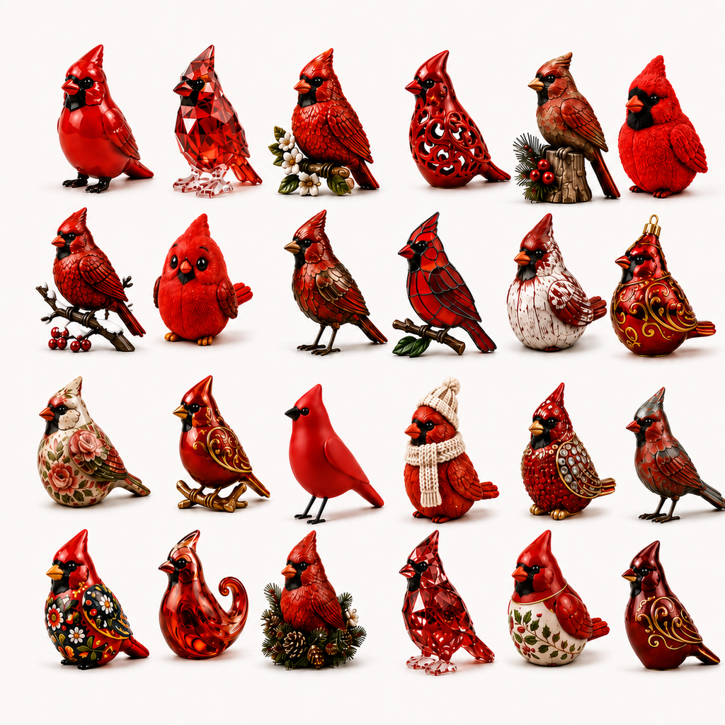 🔥Last Day 49% OFF - 🔥cardinal Christmas 24-Day Countdown Calendar