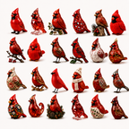🔥Last Day 49% OFF - 🔥cardinal Christmas 24-Day Countdown Calendar