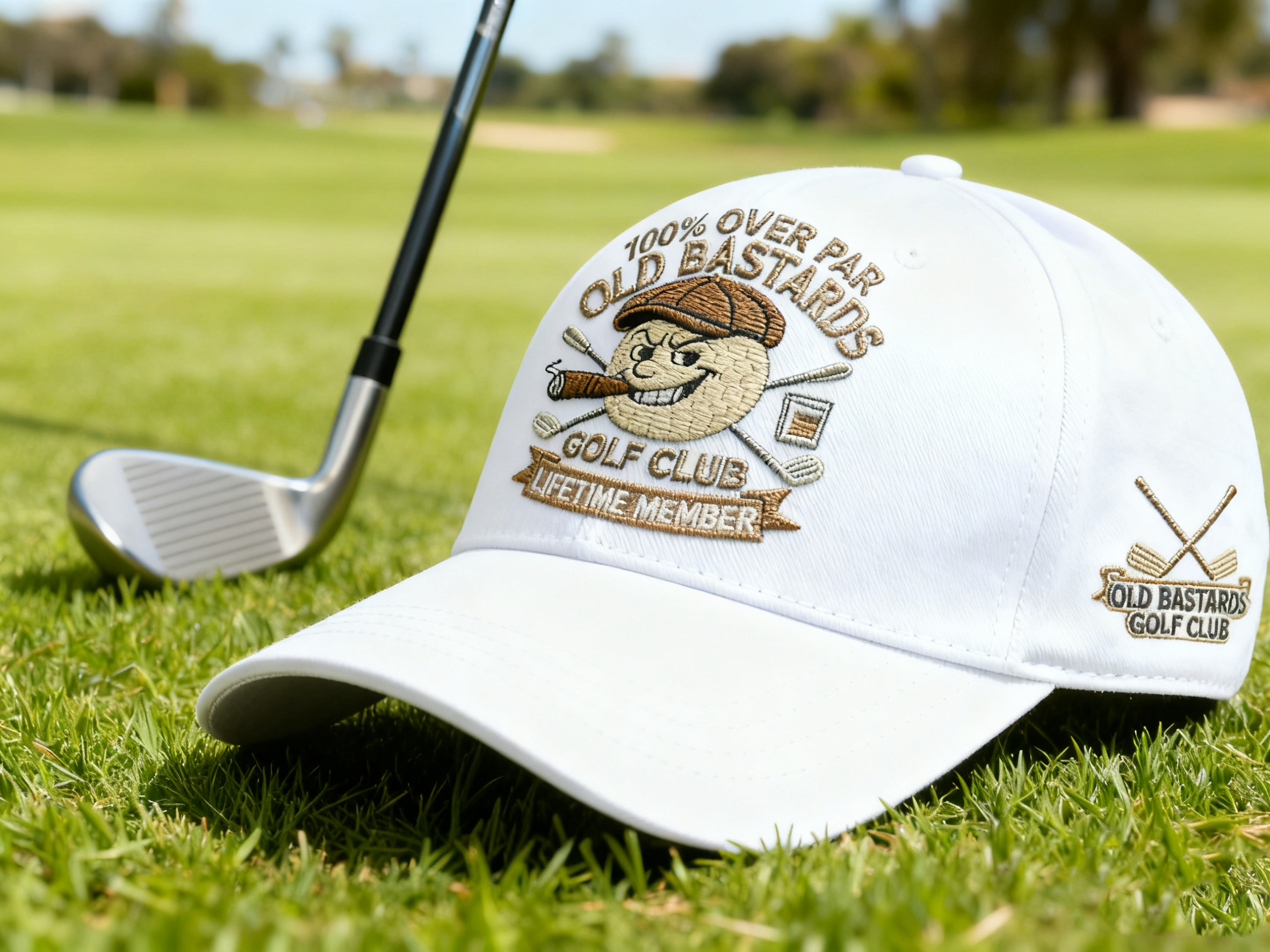 “OLD BASTARDS GOLF CLUB” Baseball cap