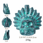 Aztec Death Whistle | Handmade Loud Authentic Clay Screaming Whistle with Bag