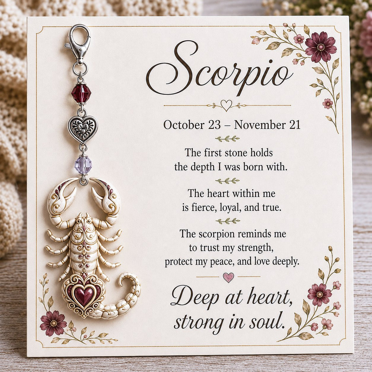 🎅 2026 Christmas Gift 49% Off--✨  Commemorative keychains and cards featuring the birthstones of the 12 zodiac signs