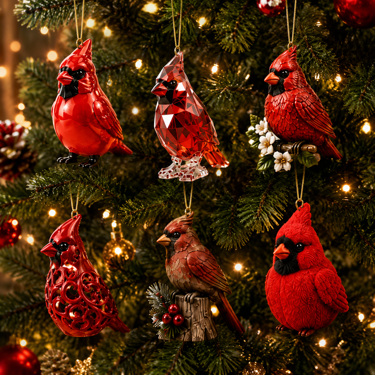 🔥Last Day 49% OFF - 🔥cardinal Christmas 24-Day Countdown Calendar