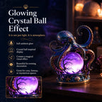 🐙 Deep Sea Octopus Crystal Ball Lamp