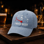 🔥LAST DAY 49% OFF - 🍺 'I NEED BEER' embroidered baseball cap – Unisex memorial cap🧢