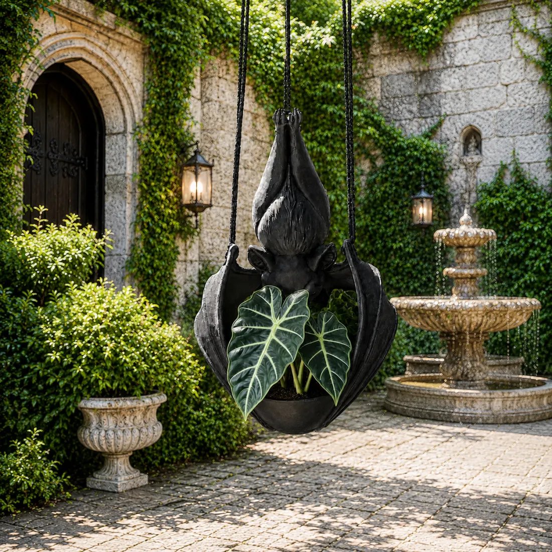 🎁Last Day 49% OFF - Hanging Bat Plant Pot