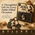 🔥LAST DAY 50% OFF - ✝Jesus Reading Keychain