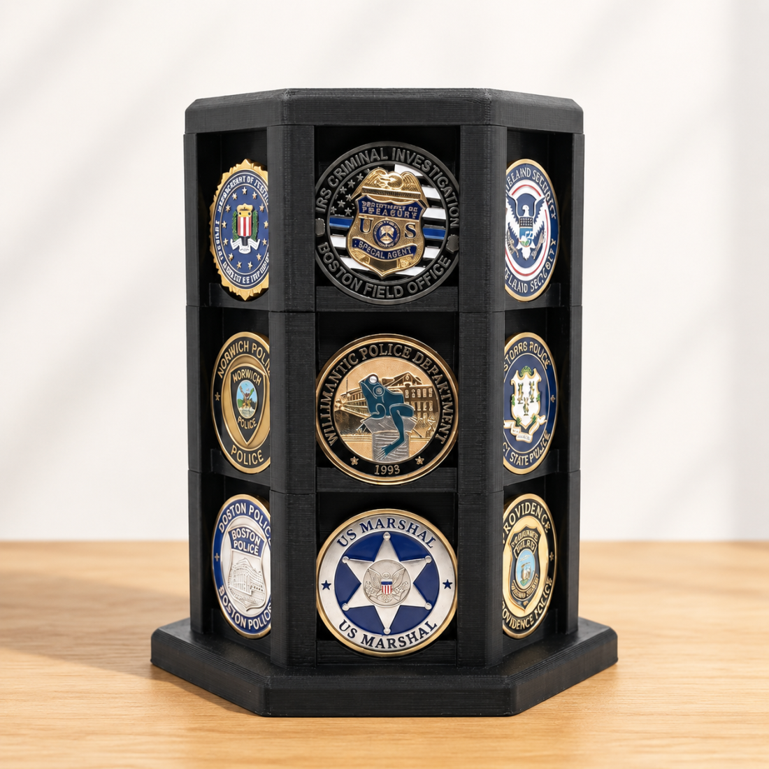 🎁Last Day 49% OFF - Hexagonal Challenge Coin Display Stand
