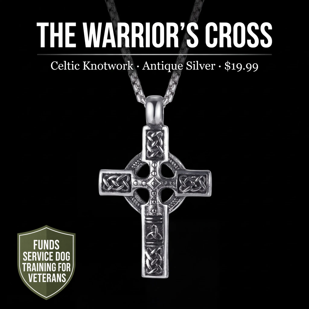 ⚔️ LIMITED EDITION: THE WARRIOR'S CROSS 🦅