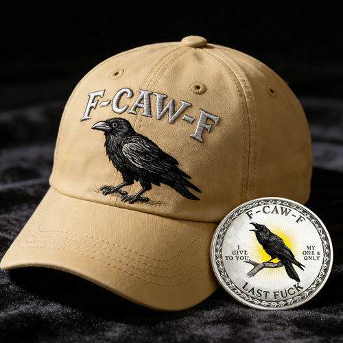F CAW F Embroidery Cap