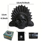 Aztec Death Whistle | Handmade Loud Authentic Clay Screaming Whistle with Bag