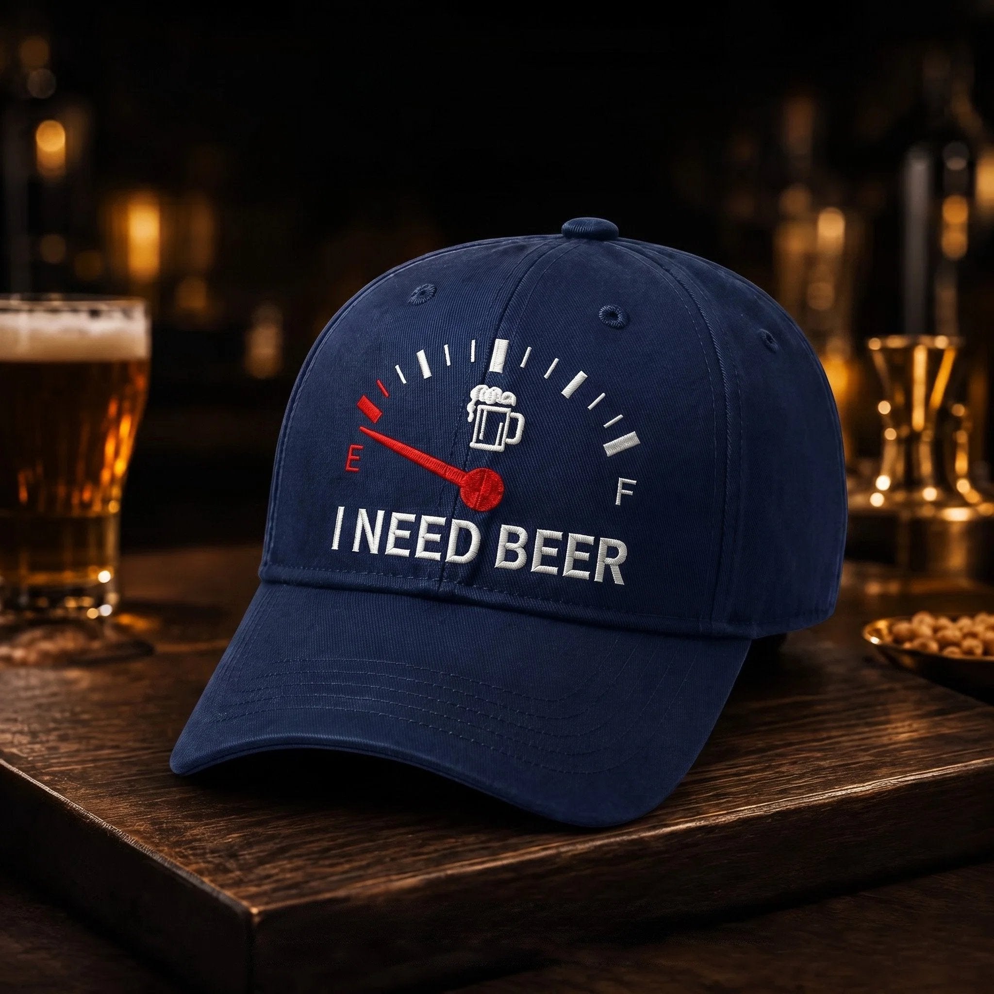 🔥LAST DAY 49% OFF - 🍺 'I NEED BEER' embroidered baseball cap – Unisex memorial cap🧢
