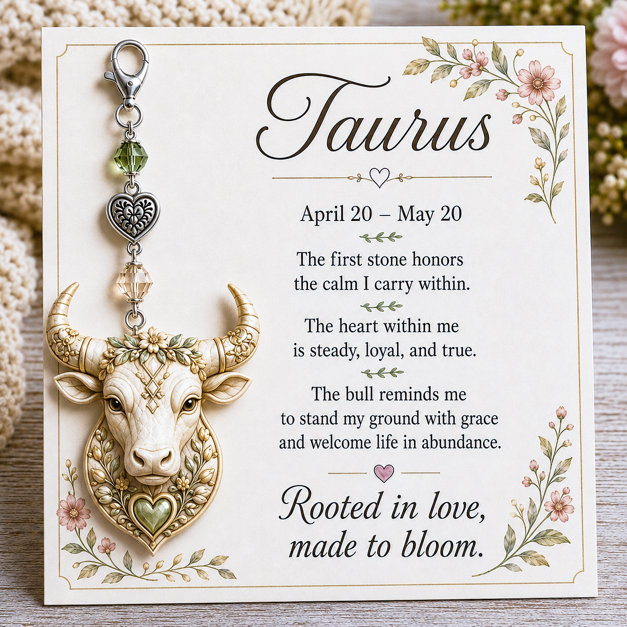 🎅 2026 Christmas Gift 49% Off--✨  Commemorative keychains and cards featuring the birthstones of the 12 zodiac signs