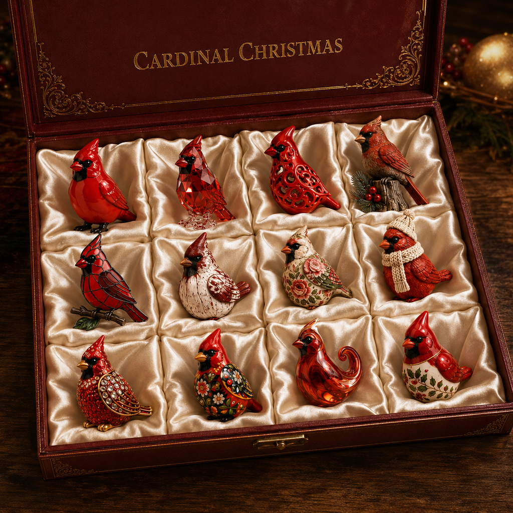 🔥Last Day 49% OFF - 🔥cardinal Christmas 24-Day Countdown Calendar