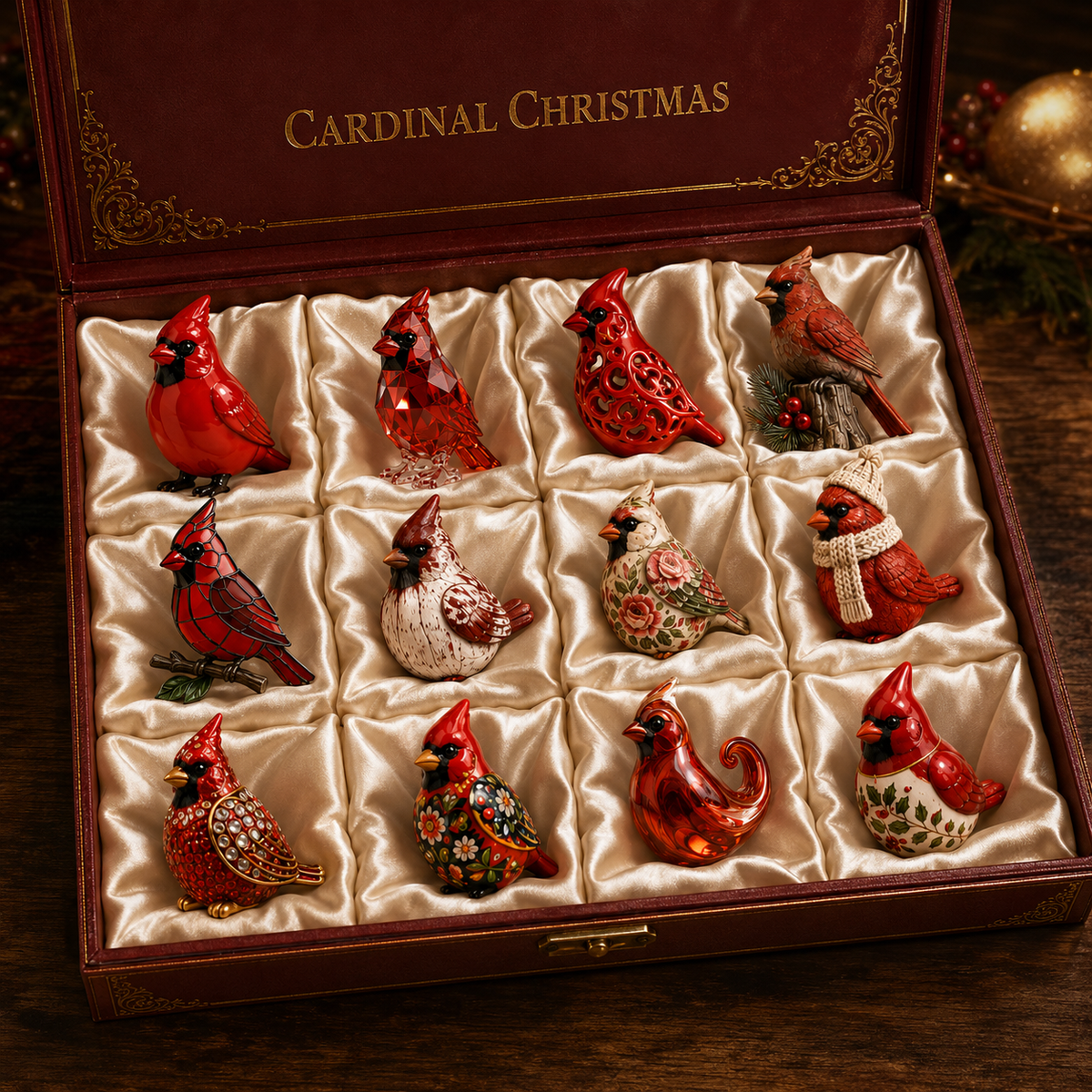 🔥Last Day 49% OFF - 🔥cardinal Christmas 24-Day Countdown Calendar