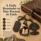 🔥LAST DAY 50% OFF - ✝Jesus Reading Keychain