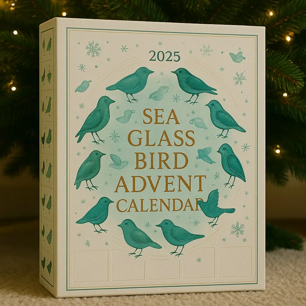 LAST DAY 49% OFF--🐦Sea Glass Bird Advent Calendar 2025