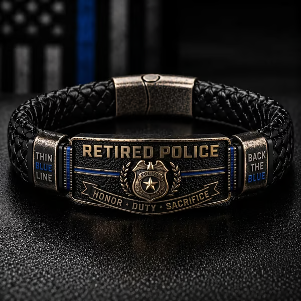 🔥Last Day Promo: 49% Police Tribute Price Drop -Law Enforcement Brotherhood Bracelet - Law Enforcement